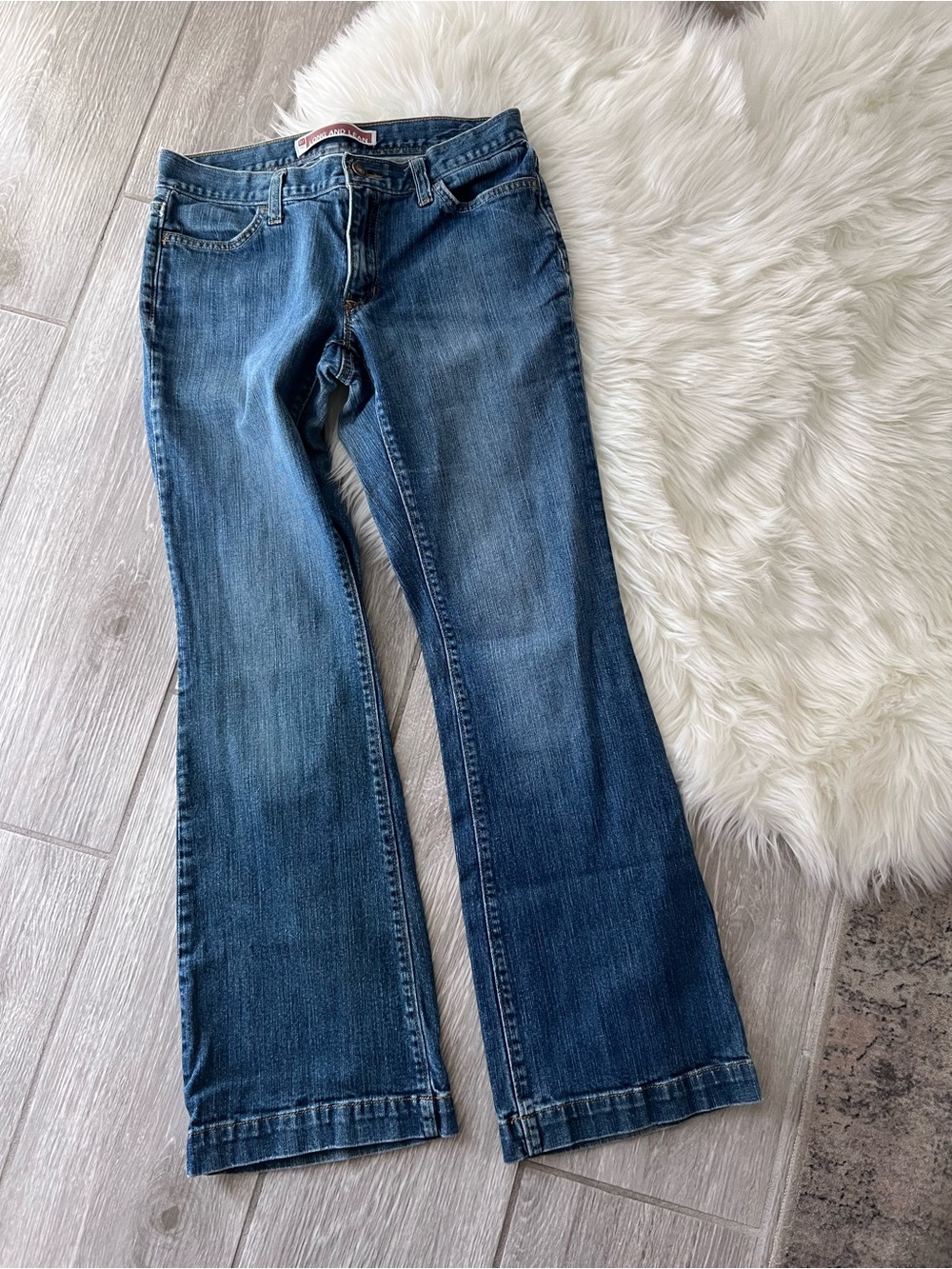 GAP Dark Wash Flared Jeans